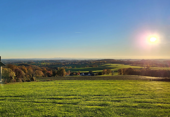 Schöne Aussicht am Großen Heckberg